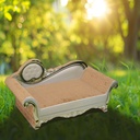 猫爬架沙发床 - 瓦楞纸板抓板,豪华猫休息室床贵妃床