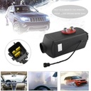 12V24V 汽车辅助加热器带 2 个通风口汽车内饰加热器,通用底盖紧凑型加热器挡风玻璃除霜器和除雾器适用于卡车、拖拉机、小型货车、家用轿车、露营车