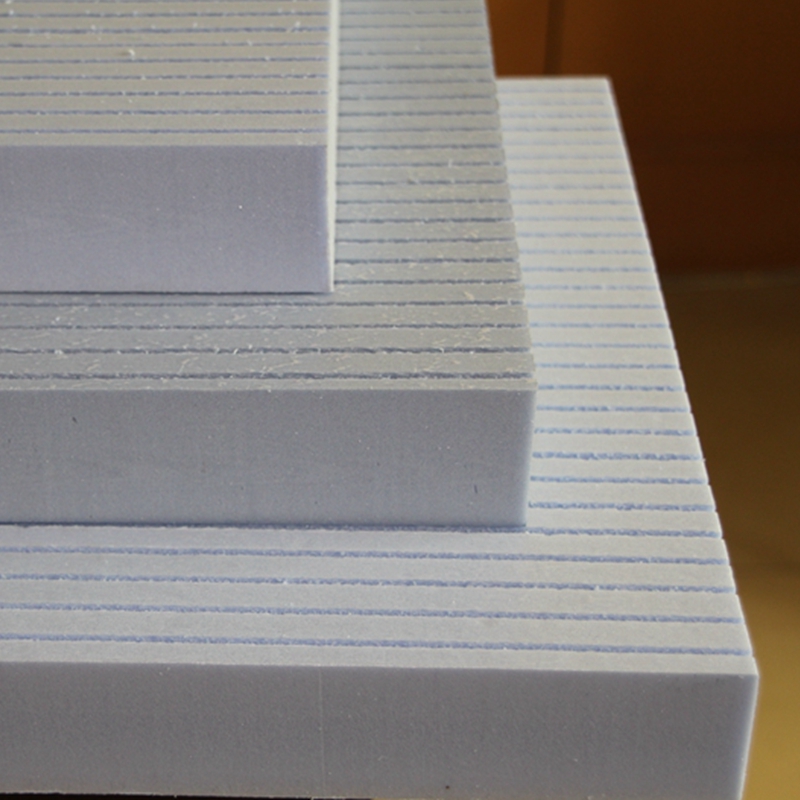 3种白色拉槽挤塑板屋顶隔热板冷库阻燃泡沫板抗压保温板